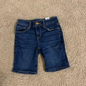 Old Navy blue Jean shorts kids slim 10